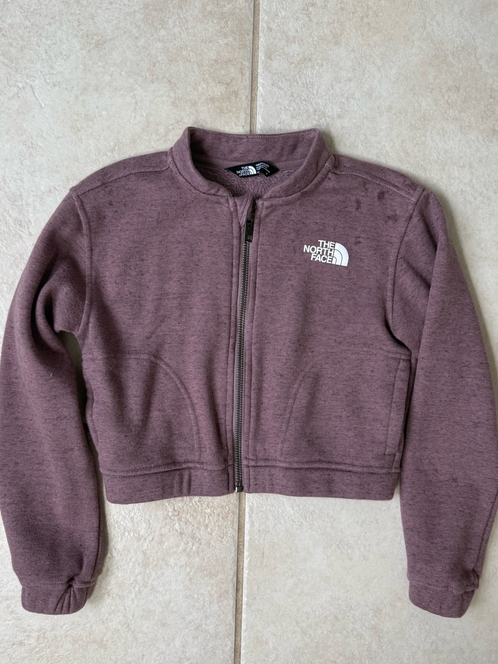 The North Face Girls' Plum Full-Zip Fleece Jacket